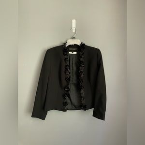 Escada Wool Floral Cardigan Size EU38